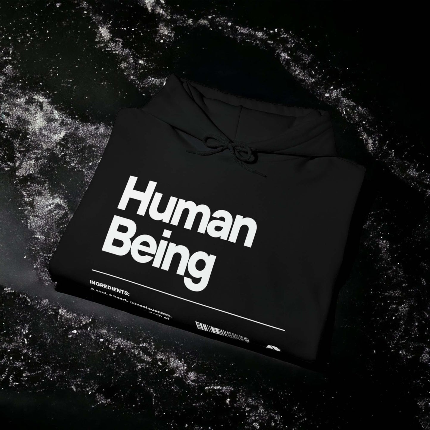 Karmic Being graphic hoodie by Alchemy & Aura Folded