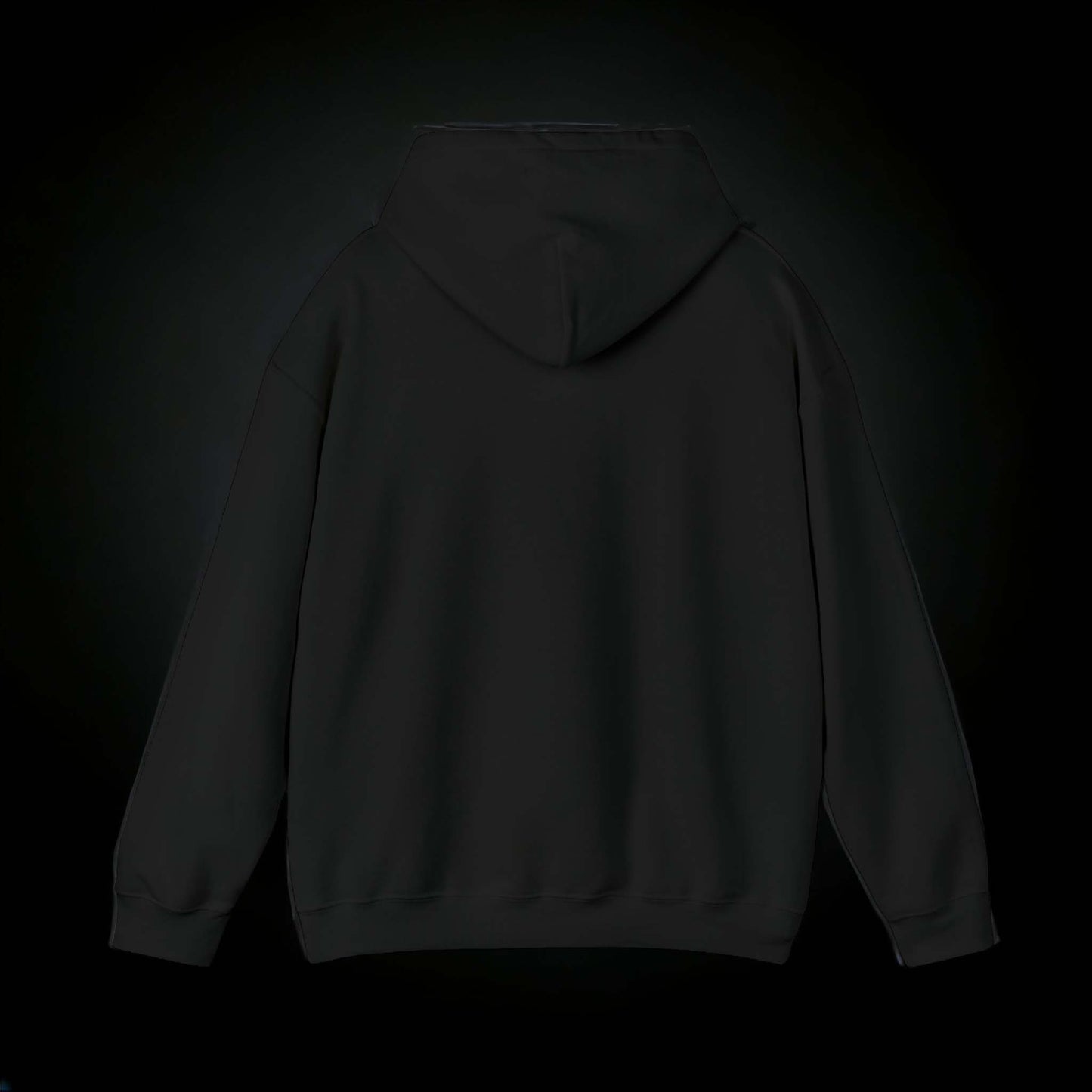 Karmic Being graphic hoodie by Alchemy & Aura Back Side