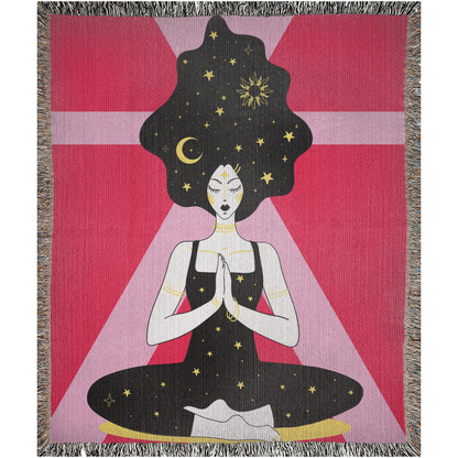 MISS UNIVERSE | Decorative Woven Blanket Tapestry