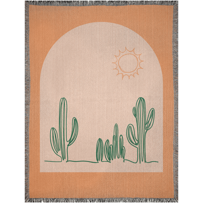 SUNSET | Decorative Woven Blanket Tapestry
