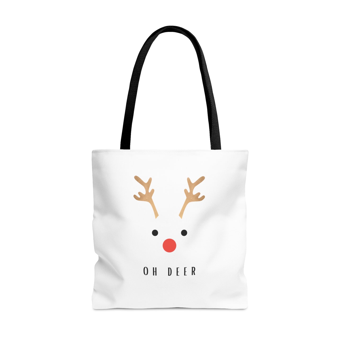 OH DEER Holiday Exclusive | Large Tote Bag for Women and Men