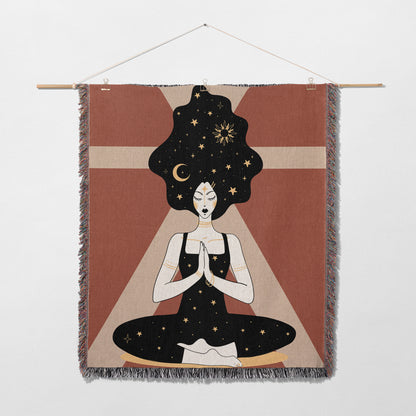MISS UNIVERSE | Decorative Woven Blanket Tapestry